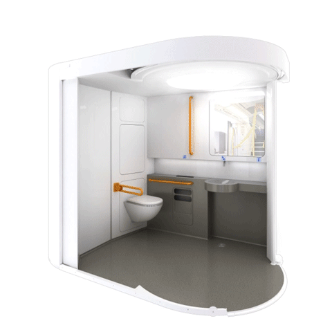 Wabtec Toliet Cabin