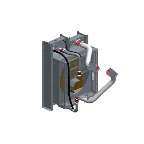 Sectional Radiator - Side-by-Side Engine Mounted